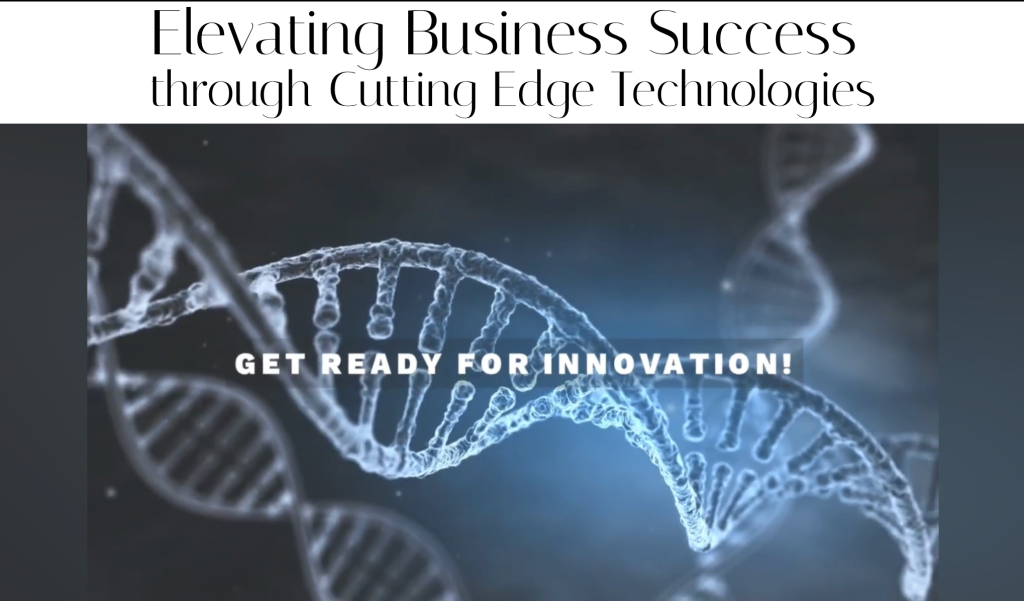 spiral genome representing the innovation of science elevating medial care